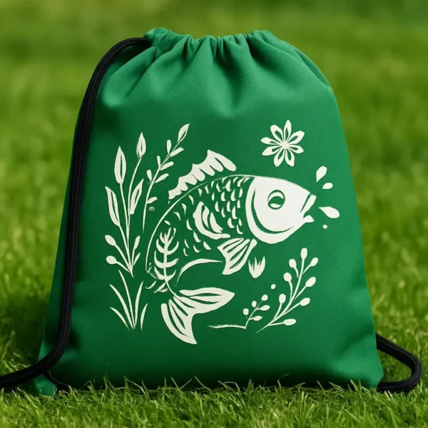 Drawstring tote bag