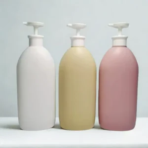HDPE Shampoo Conditioner Plastic Bottle 1000ml