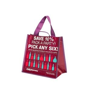 PP woven CVS wine bag