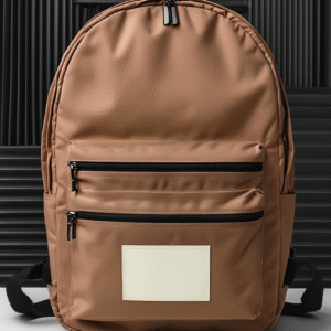 Polyester backpack