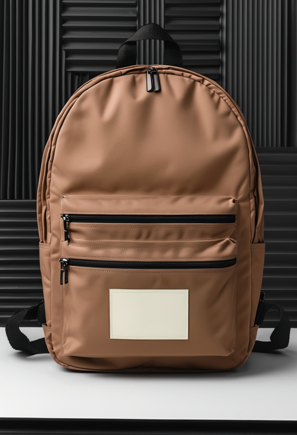 Polyester backpack