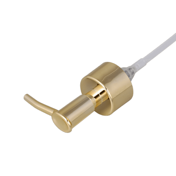 NBT Hot Sale Gold Silver Plating Liquid Soap Dispenser Pump Plastic Metal for Lotion Bottles for Chemical Manufactured Plastic
