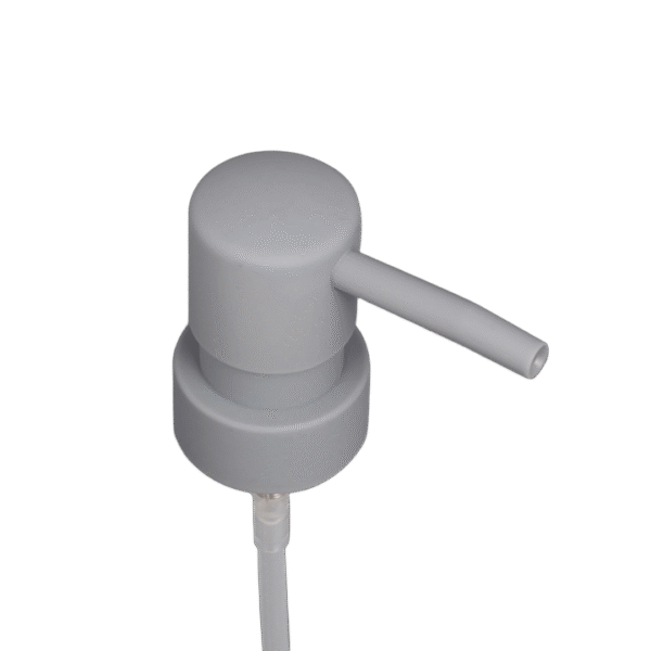 NBT Hot Selling 304 Stainless Steel Lotion Soap Pump Plastic Glass Bottle with Metal Pump for Hand Gel for Chemical Use