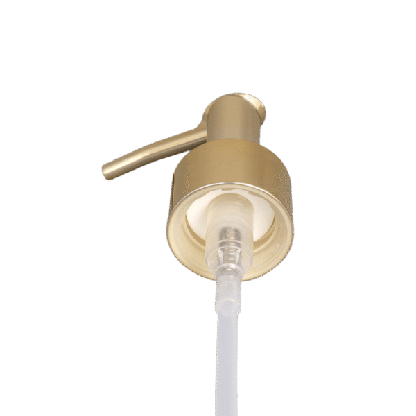 NBT Hot Sale Gold Silver Plating Liquid Soap Dispenser Pump Plastic Metal for Lotion Bottles for Chemical Manufactured Plastic