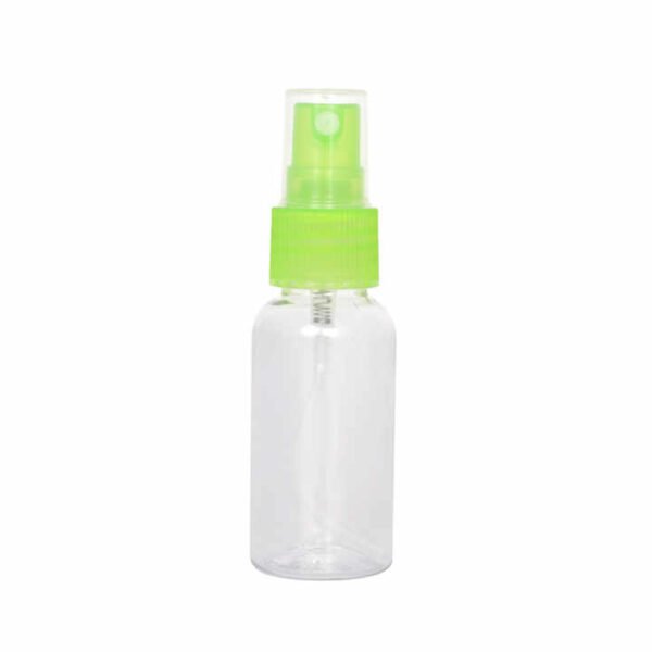 NBT Plastic Wholesales Custom Purple & Green 20/410 Fine Mist Sprayer Pump Half Cap with Green Color for Chemical Use