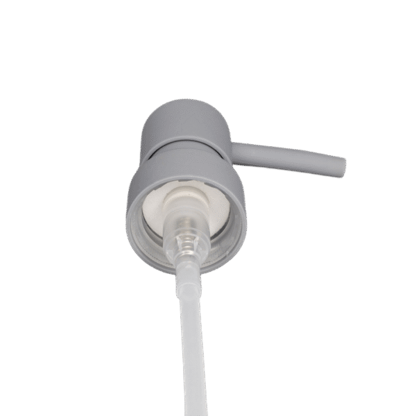 NBT Hot Selling 304 Stainless Steel Lotion Soap Pump Plastic Glass Bottle with Metal Pump for Hand Gel for Chemical Use