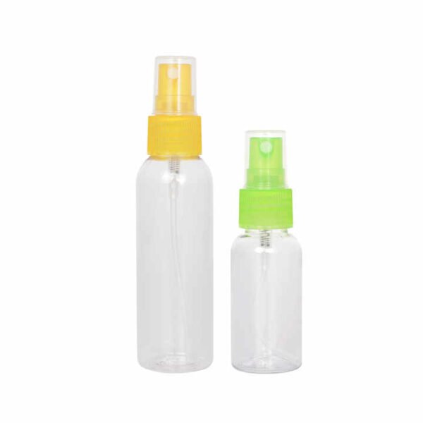 NBT Plastic Wholesales Custom Purple & Green 20/410 Fine Mist Sprayer Pump Half Cap with Green Color for Chemical Use