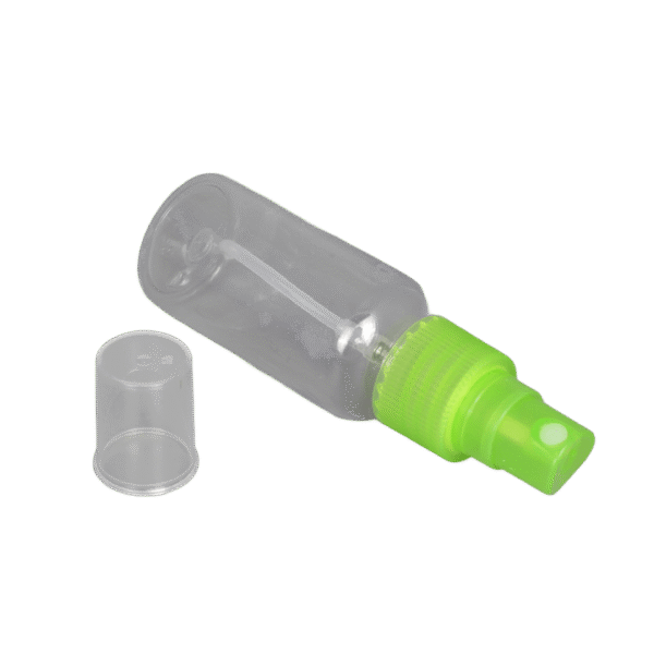 NBT Plastic Wholesales Custom Purple & Green 20/410 Fine Mist Sprayer Pump Half Cap with Green Color for Chemical Use