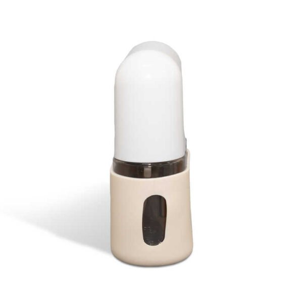 NBT Plastic Yellow 50ml 4-in-1 Plastic Pump Bottle Set for Lotion and Spray Convenient Portable Travel Kit with Practical