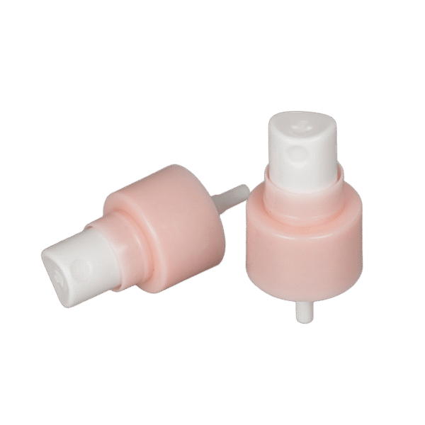 NBT Transparent Pink Plastic Stock 24/410 PP Mist Sprayer Pump Small Perfume Spray with Lids for Chemical Use Made in Vietnam