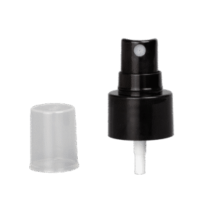NBT Plastic 18/20/24/28mm Liquid Cosmetic Bottles Long Dip Tube Black Lids Misting Spray Top 24/410/28/400 Neck Size Chemical