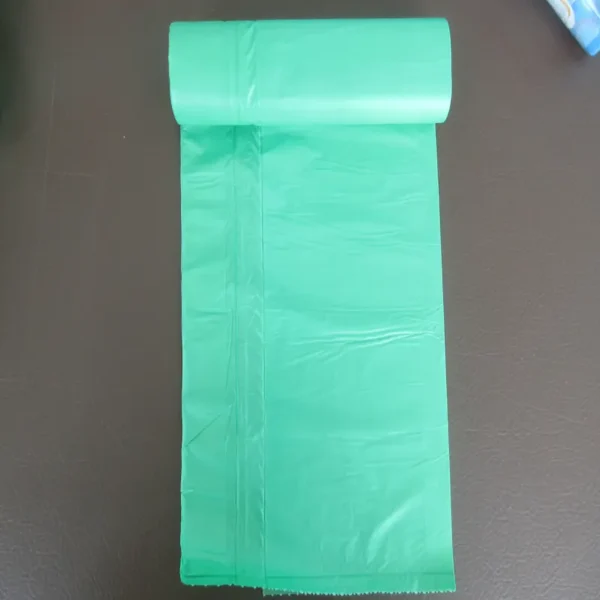 Drawstring roll trash bags – durable, leak-proof garbage bags with easy-tie handles for household and commercial use