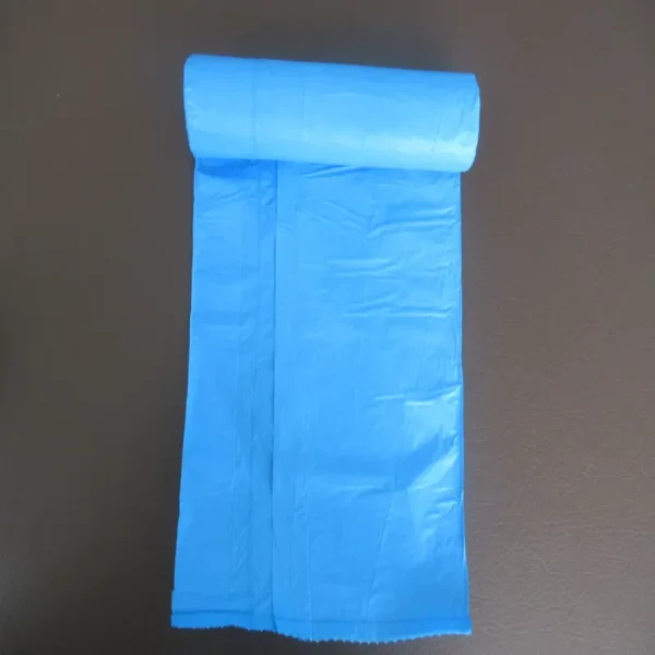 Drawstring roll trash bags – durable, leak-proof garbage bags with easy-tie handles for household and commercial use