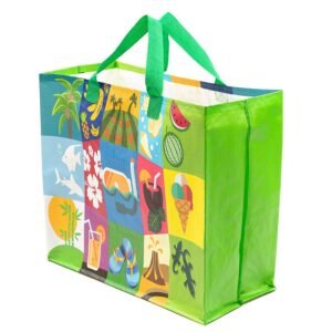 PP woven Green Holiday regular tubular